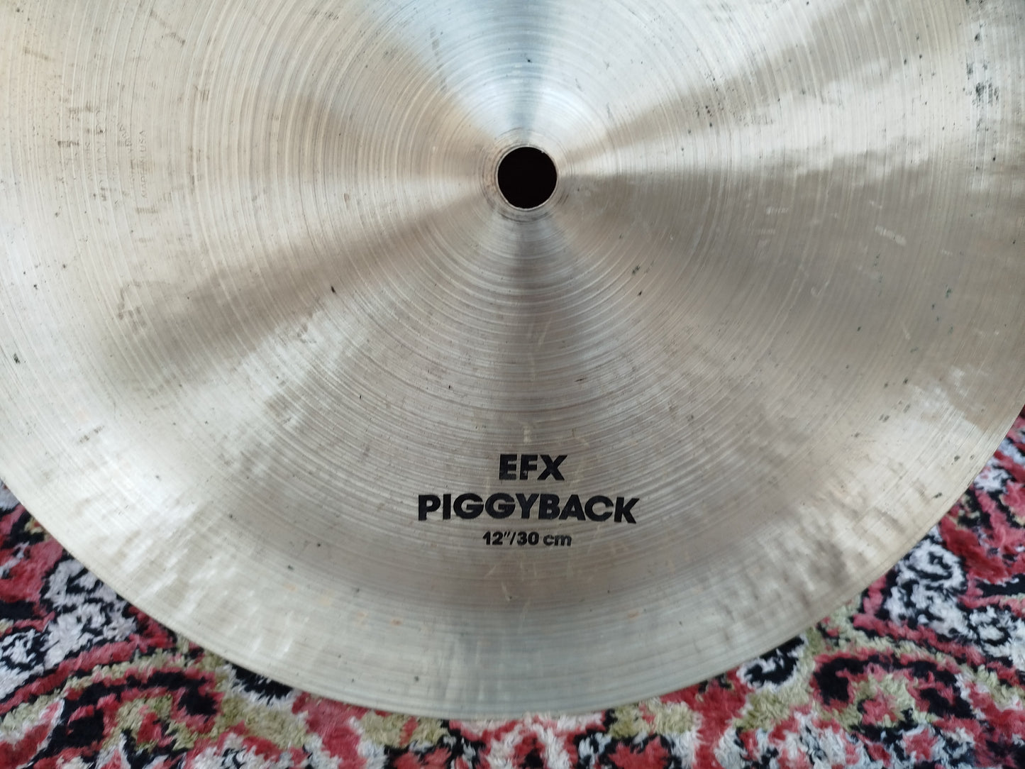 ZILDJIAN A 12" EFX Piggyback, 1990s, usato.