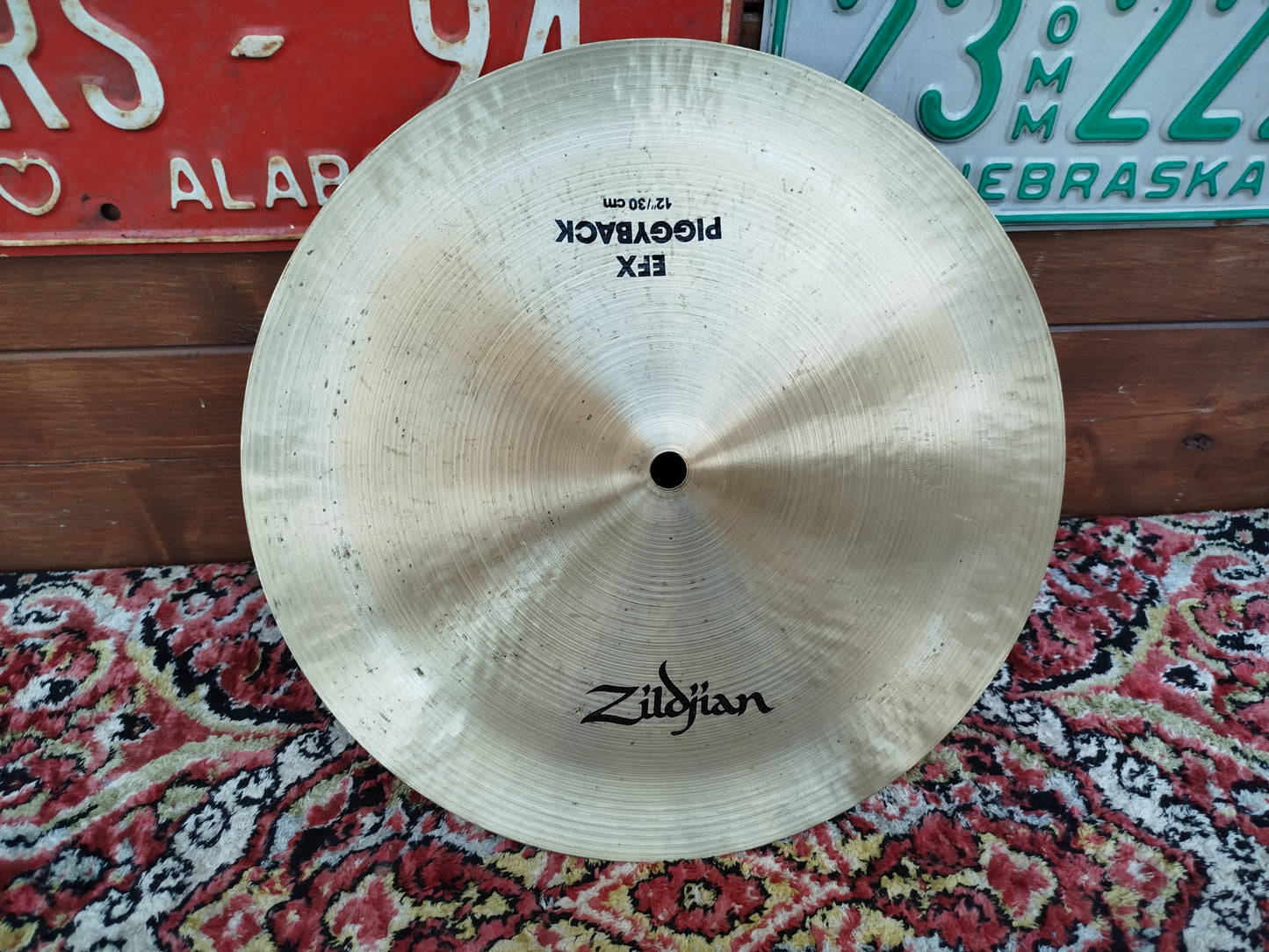 ZILDJIAN A 12" EFX Piggyback, 1990s, usato.