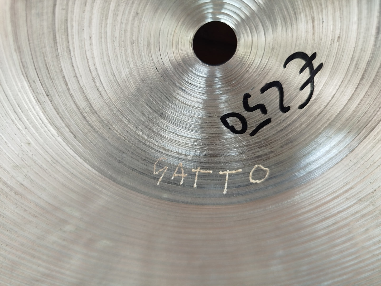 ZILDJIAN K/Z 13" hi hat, 1980's.