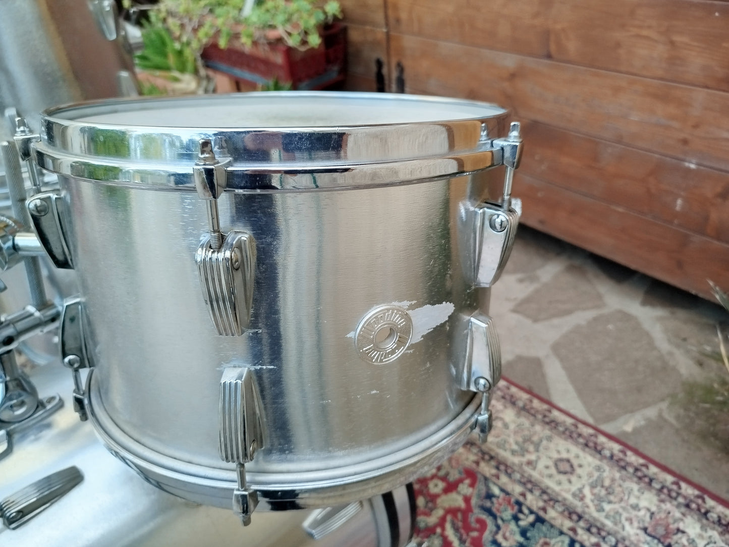 SUPER WOODING "President" Jazz set, 1970s.