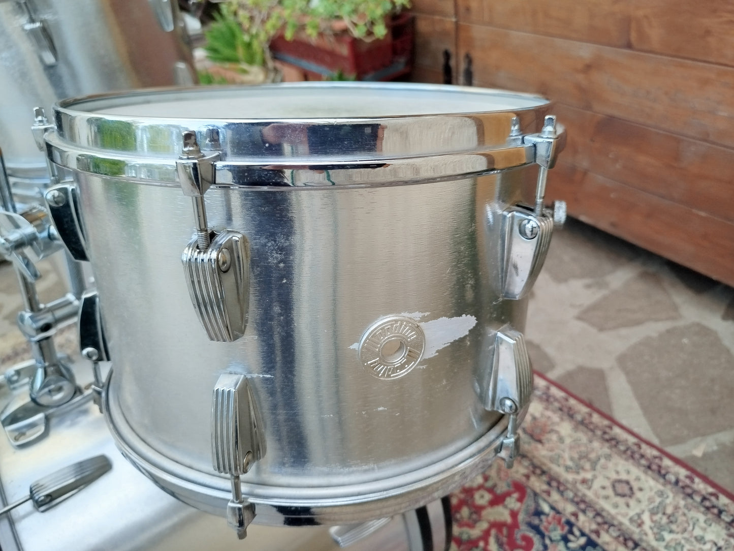 SUPER WOODING "President" Jazz set, 1970s.