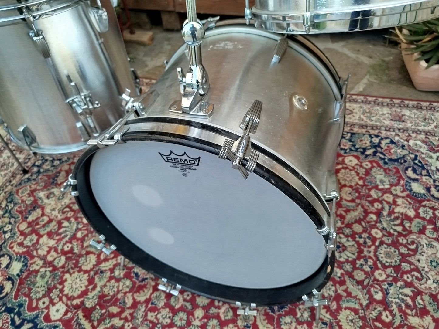 SUPER WOODING "President" Jazz set, 1970s.