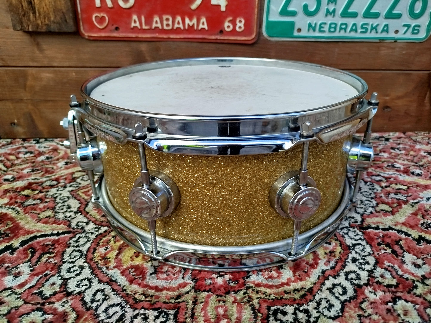 DW Jazz Series 12"x5" snare drum, usato.