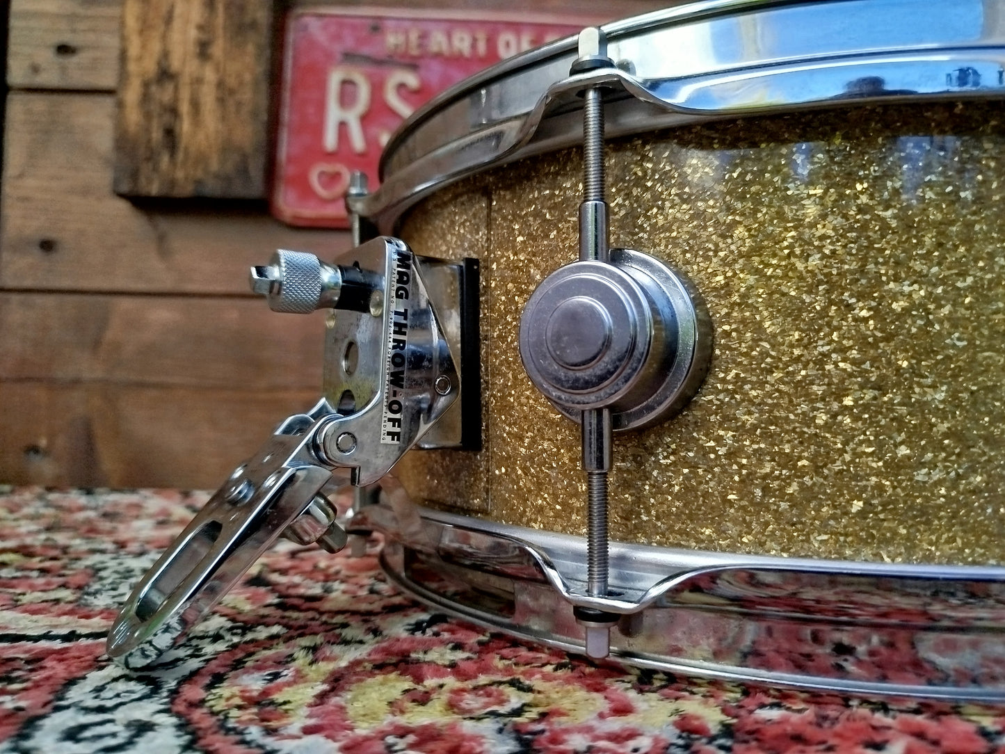 DW Jazz Series 12"x5" snare drum, usato.