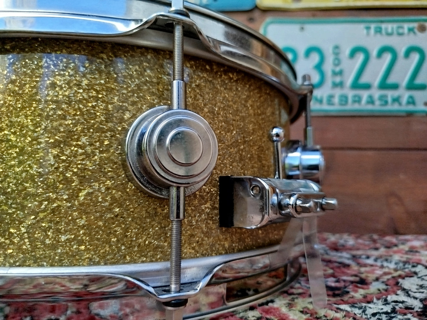 DW Jazz Series 12"x5" snare drum, usato.