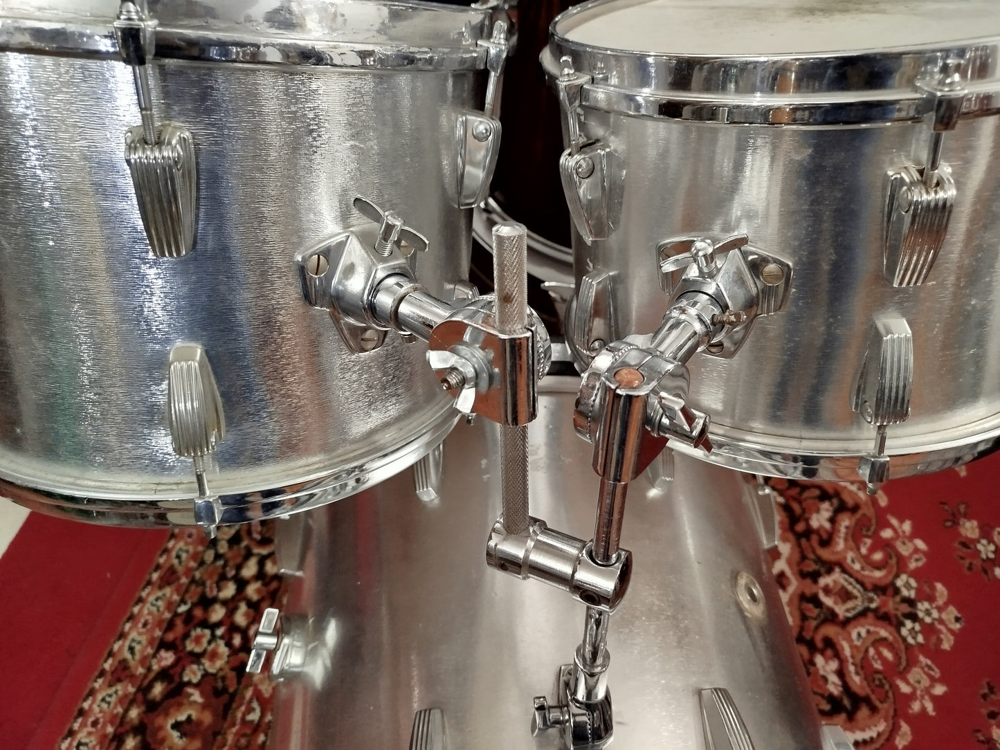 SUPER WOODING "President" Jazz set, 1970s.