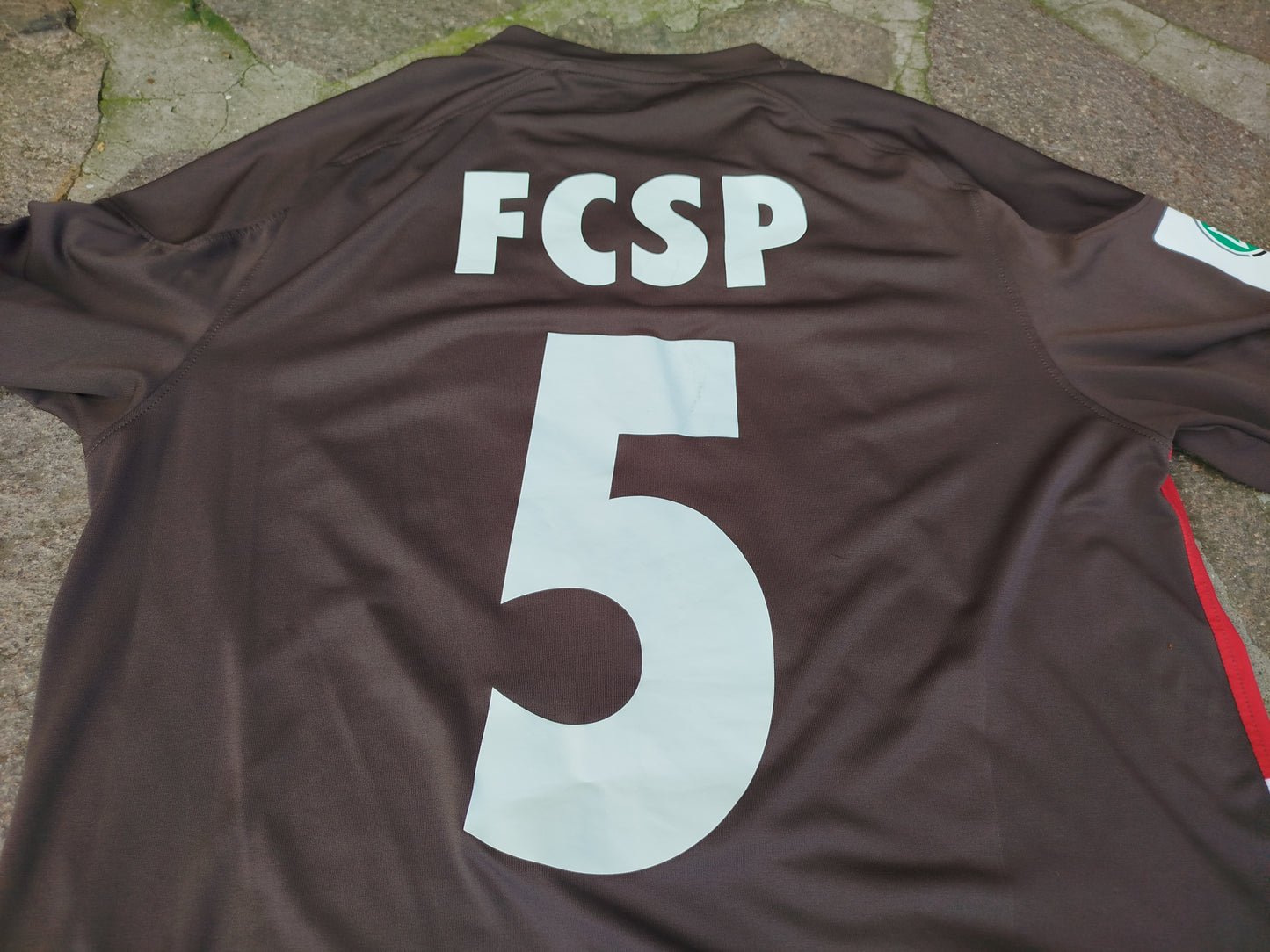 ST PAULI, maglia calcio usata.
