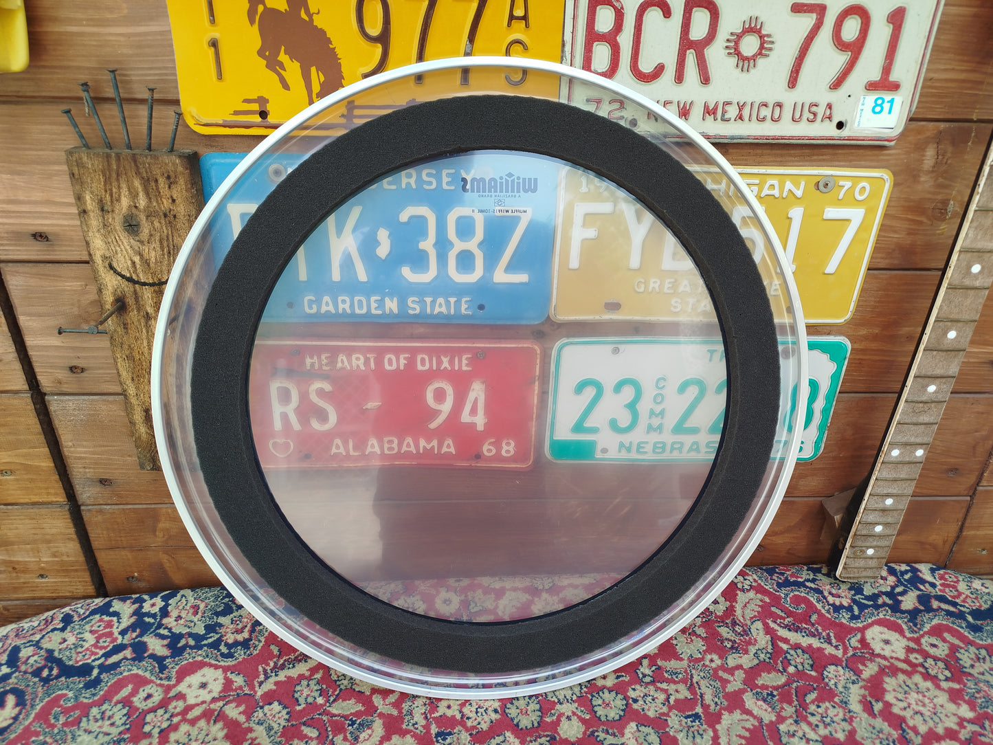 WILLIAMS Muffle W1FF Clear 22", bass drum head.