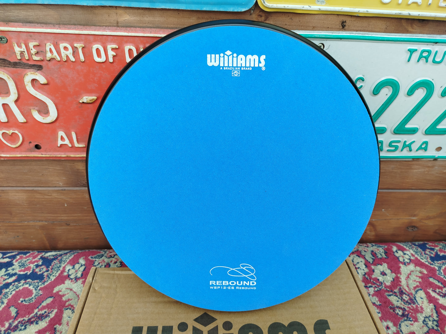 WILLIAMS WSP12-EB Blue Rebound 12" pad.