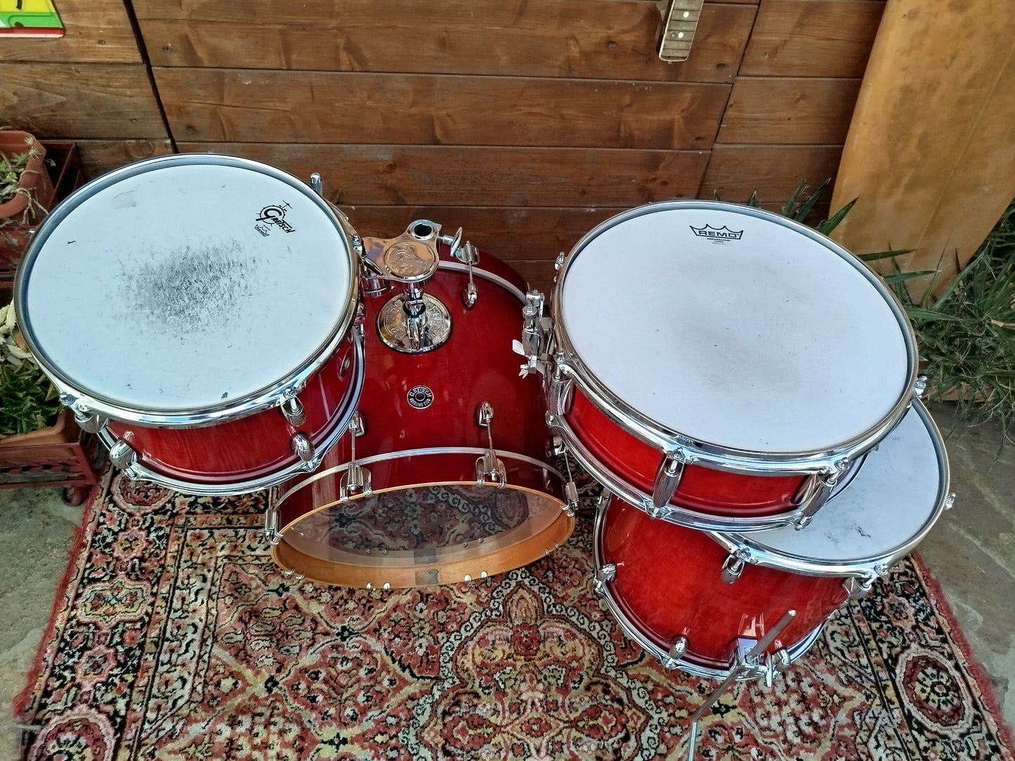 GRETSCH Catalina Club Jazz CT1-J484, Gloss Crimson Burst, ex demo.