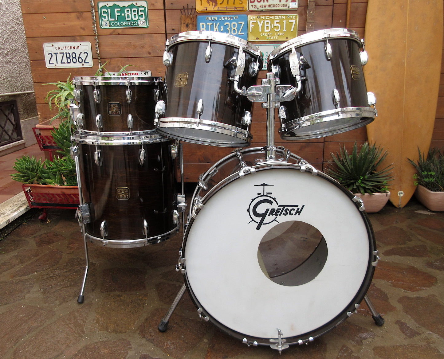 GRETSCH Power Grand Prix 1990's, Antique Maple.