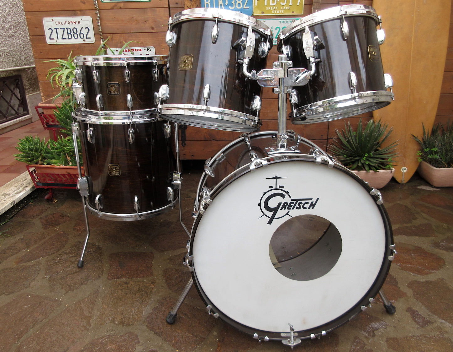 GRETSCH Power Grand Prix 1990's, Antique Maple.
