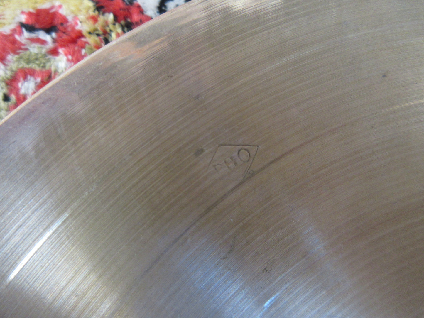 Marca sconosciuta, 11” hi hat 1960s.