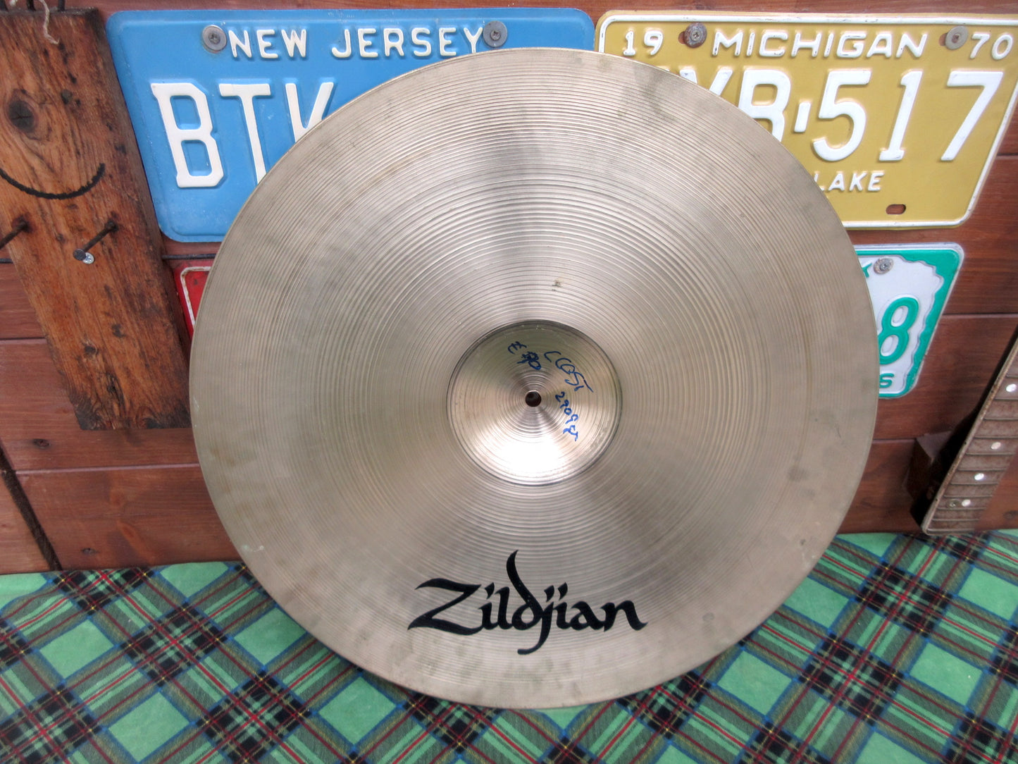 ZILDJIAN A 20" Ping Ride, 1990s.