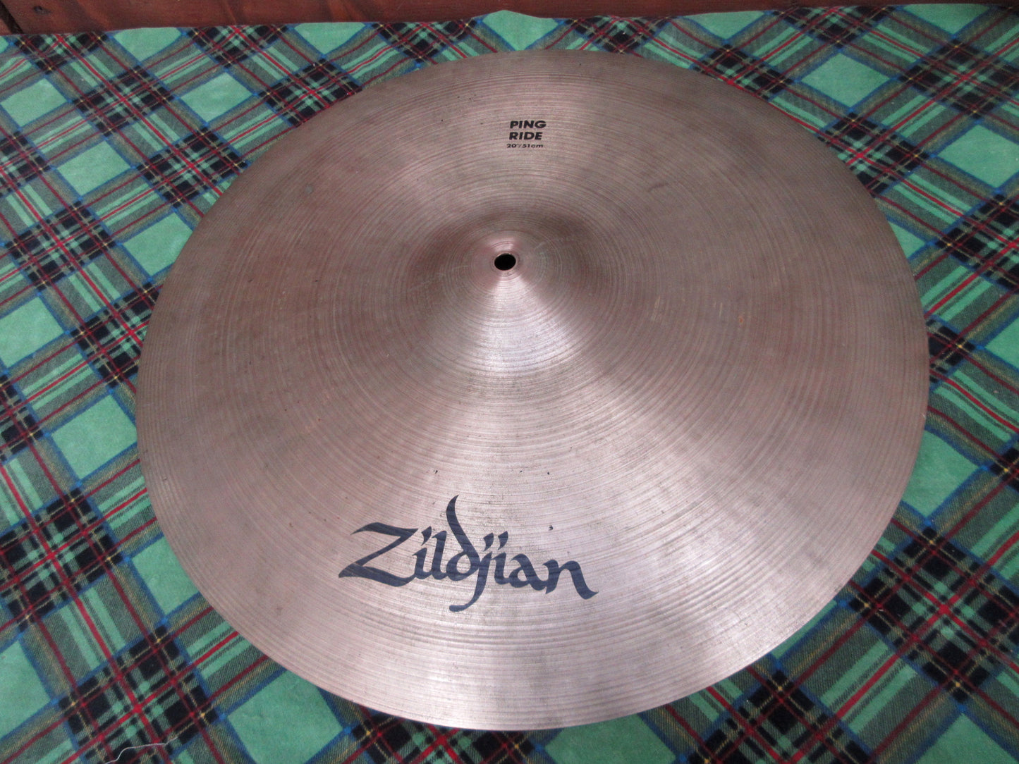 ZILDJIAN A 20" Ping Ride, 1990s.