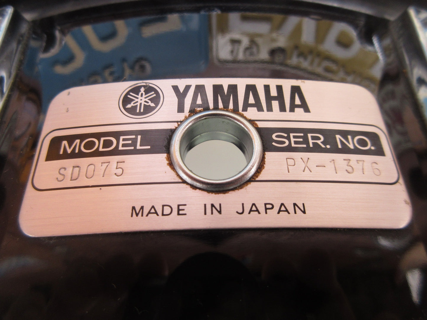 YAMAHA SD075 Snare drum, 1989.