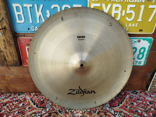 ZILDJIAN A 18" Swish, 1980s.