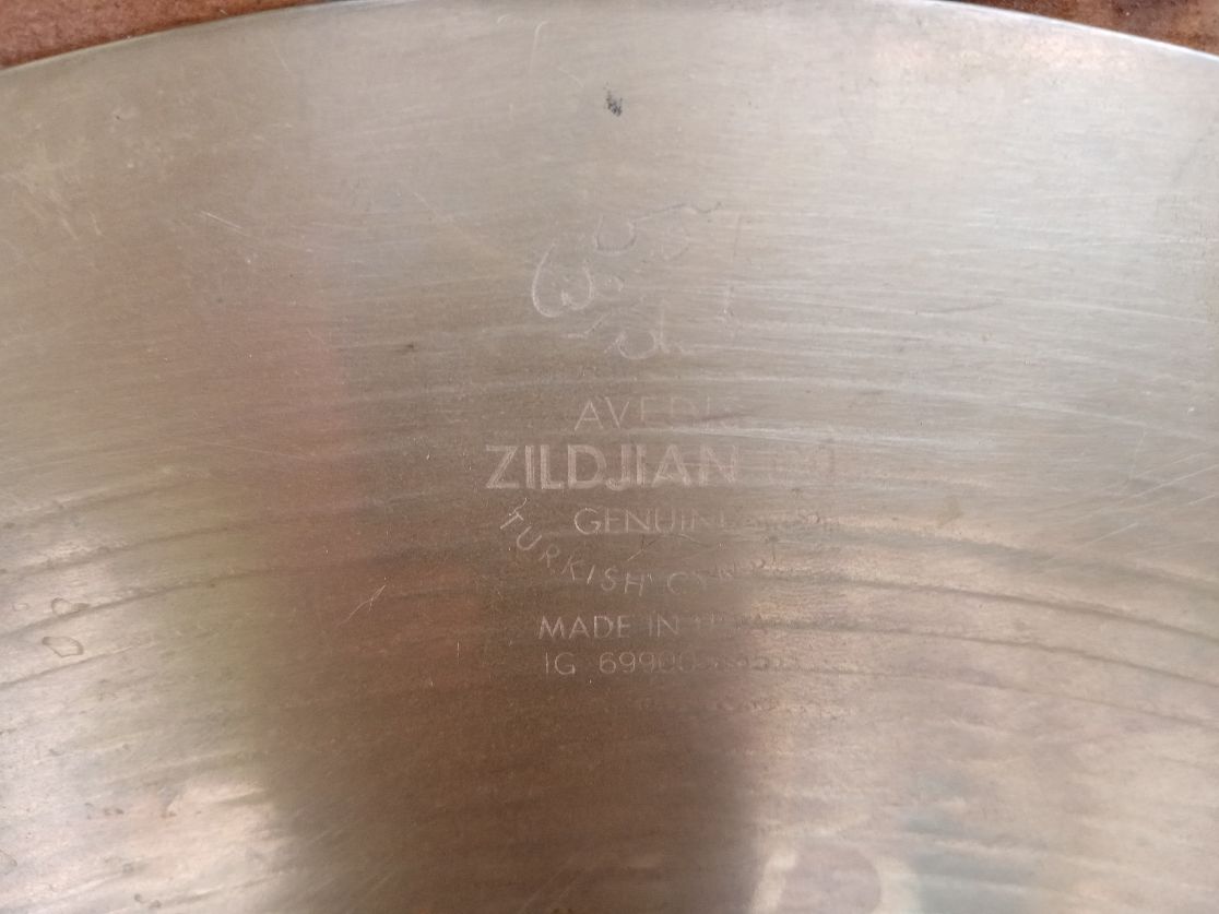 ZILDJIAN ZBT 14" Crash usato, 1997.