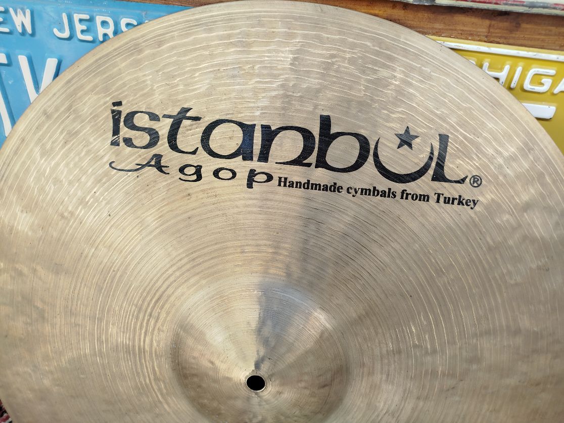 ISTANBUL Traditional 21" Original Ride, usato.