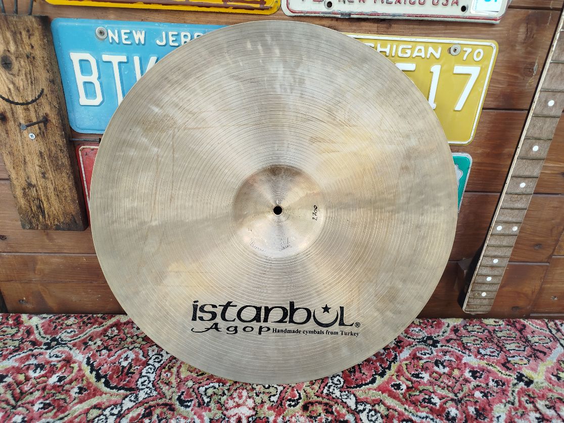 ISTANBUL Traditional 21" Original Ride, usato.