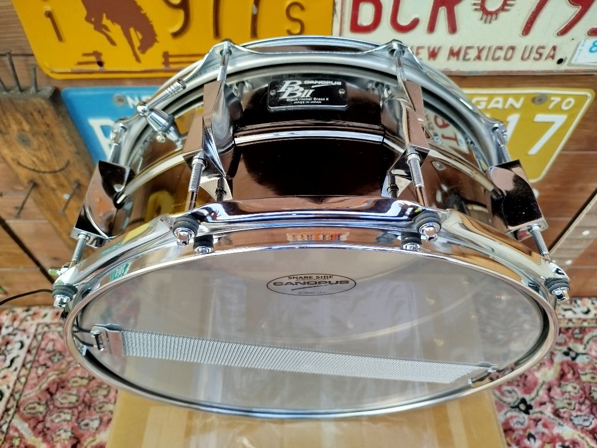 CANOPUS BB-II Black Nickel Brass 14"x6,5", ex demo.