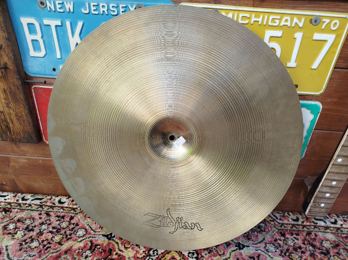 ZILDJIAN A 20” Mini Cup Ride, 1980s.