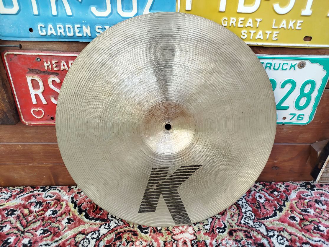 ZILDJIAN EAK 16" Dark Crash, 1980s.