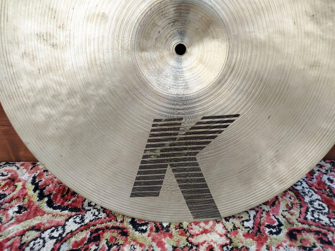 ZILDJIAN EAK 16" Dark Crash, 1980s.