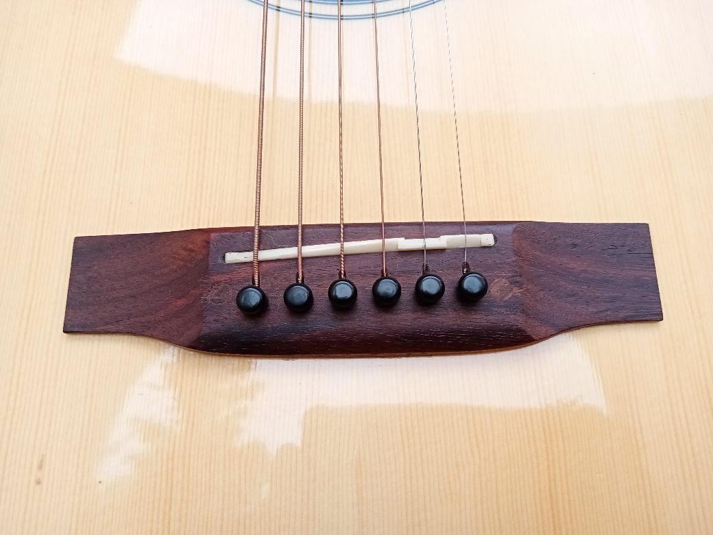 EFFEDOT D-2-28G, chitarra acustica elettrificata.