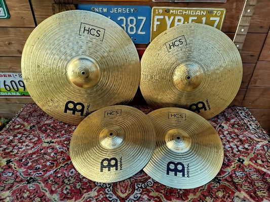 MEINL HCS Cymbal Set 14", 18" 20", usato.