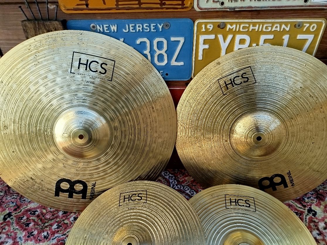 MEINL HCS Cymbal Set 14", 18" 20", usato.