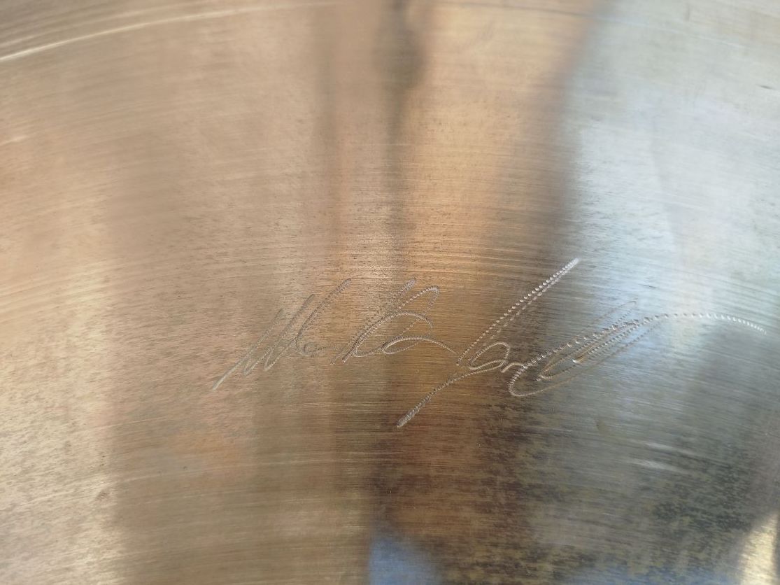 ZILDJIAN K 22" Ride modified M. Iorillo, usato.