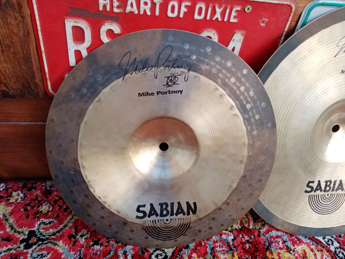 SABIAN Signature Max Stax 12” Kang + 14” Crash, usato.