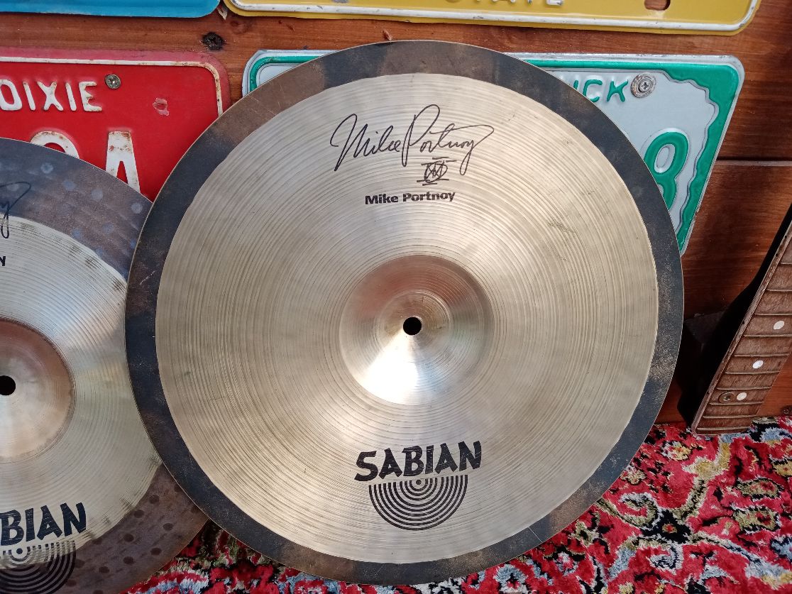 SABIAN Signature Max Stax 12” Kang + 14” Crash, usato.