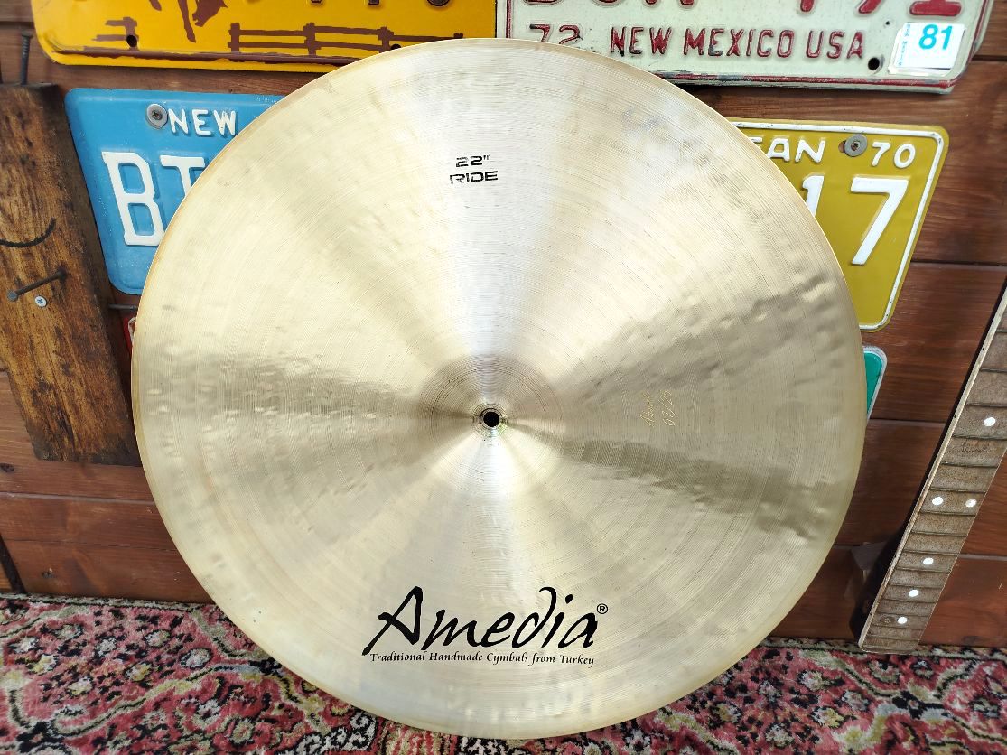 AMEDIA Ahmet Legend 22" Ride. (7/25)