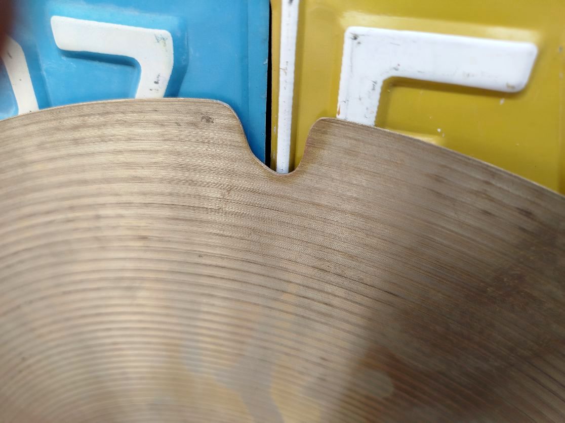 ZILDJIAN A 18" Light Ride 1980s.