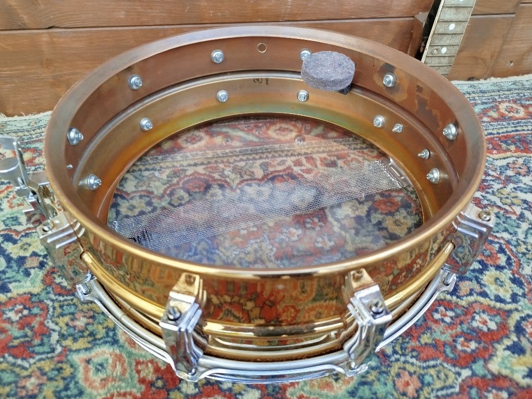 LUDWIG LB550 Supraphonic Bronze 14"x5", 1980s.