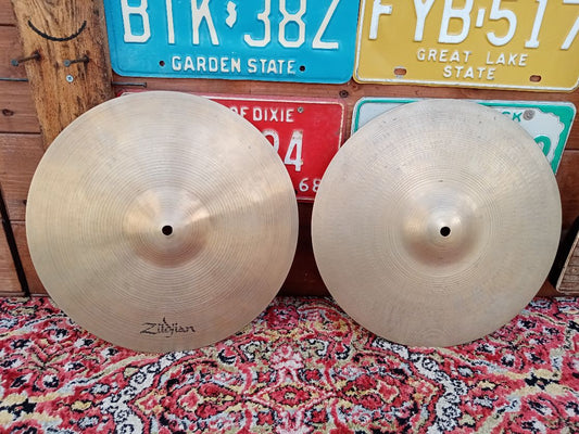 ZILDJIAN A 14" hi hat usato.