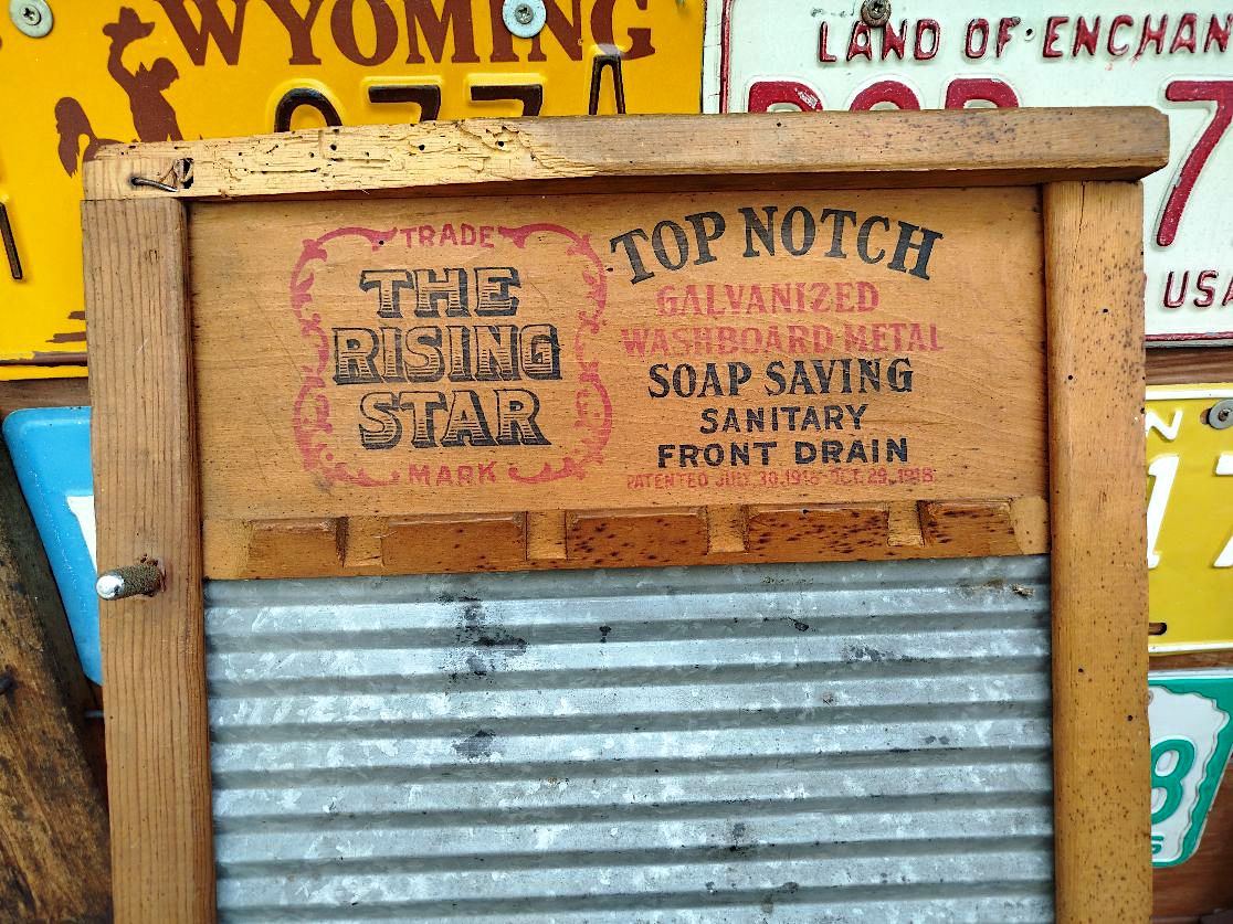 NATIONAL WASHBOARD Co. washboard usato.