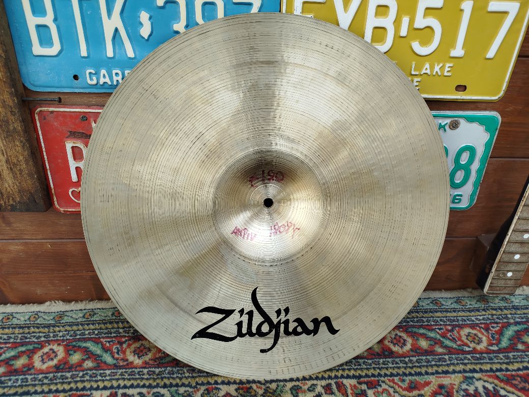 ZILDJIAN A 18" Rock Crash, 1980s.