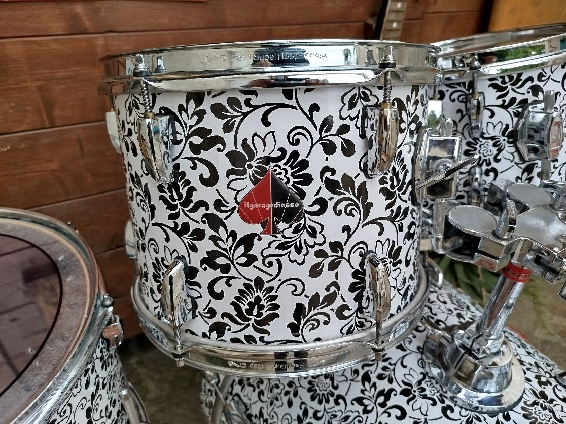 RV Drums “Custom Flowers”, usata.