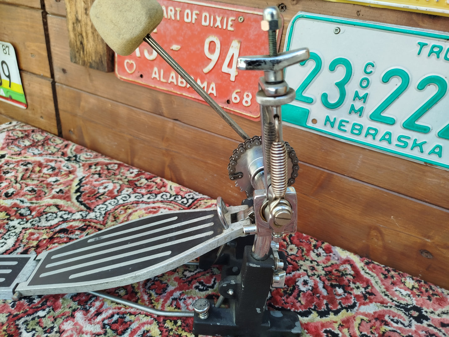 SONOR HLZ 5380 bass drum pedal, 1980s.