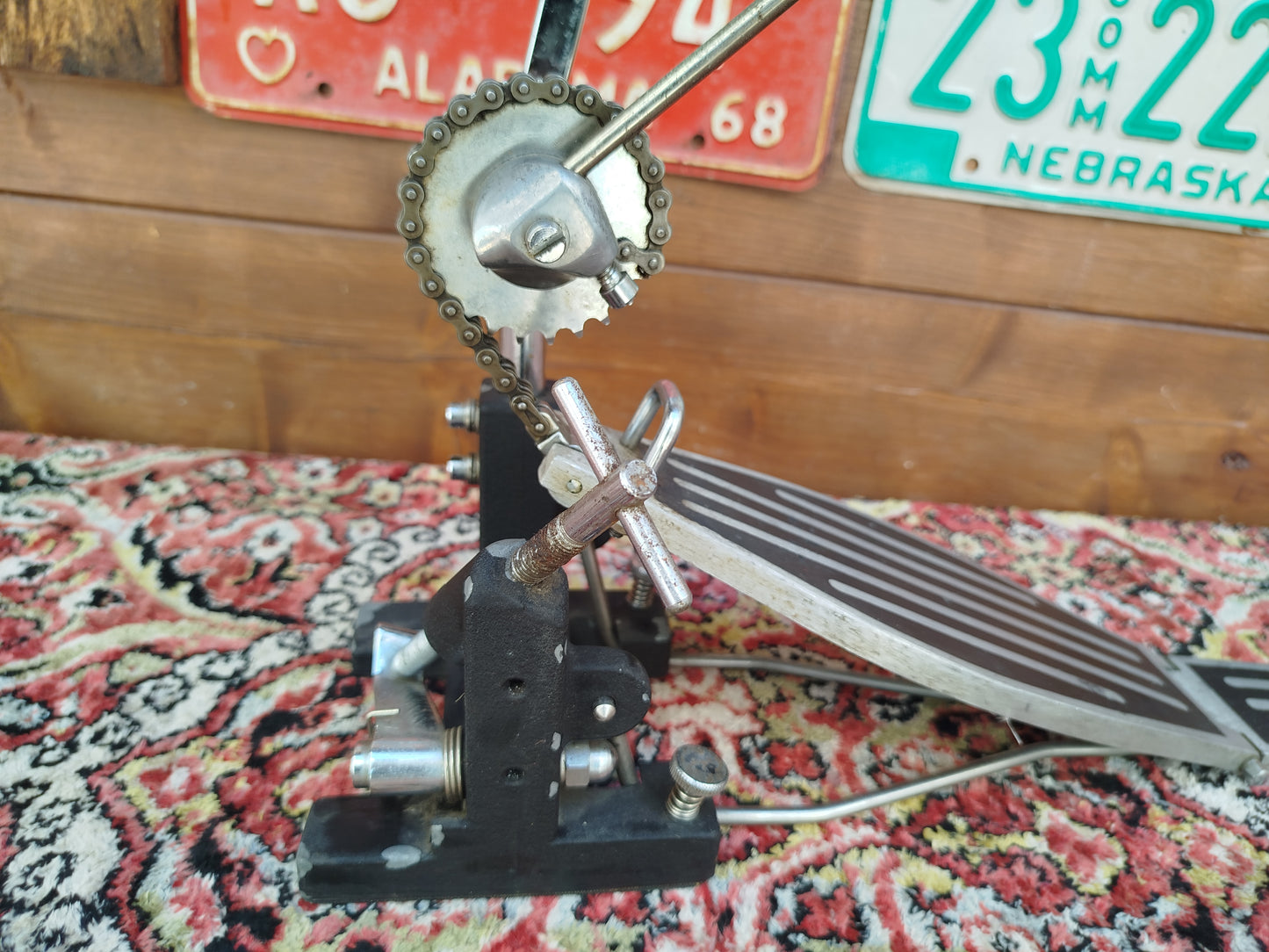 SONOR HLZ 5380 bass drum pedal, 1980s.