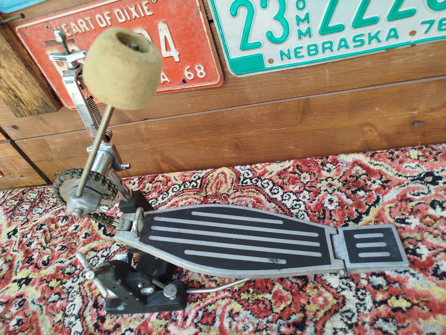 SONOR HLZ 5380 bass drum pedal, 1980s.