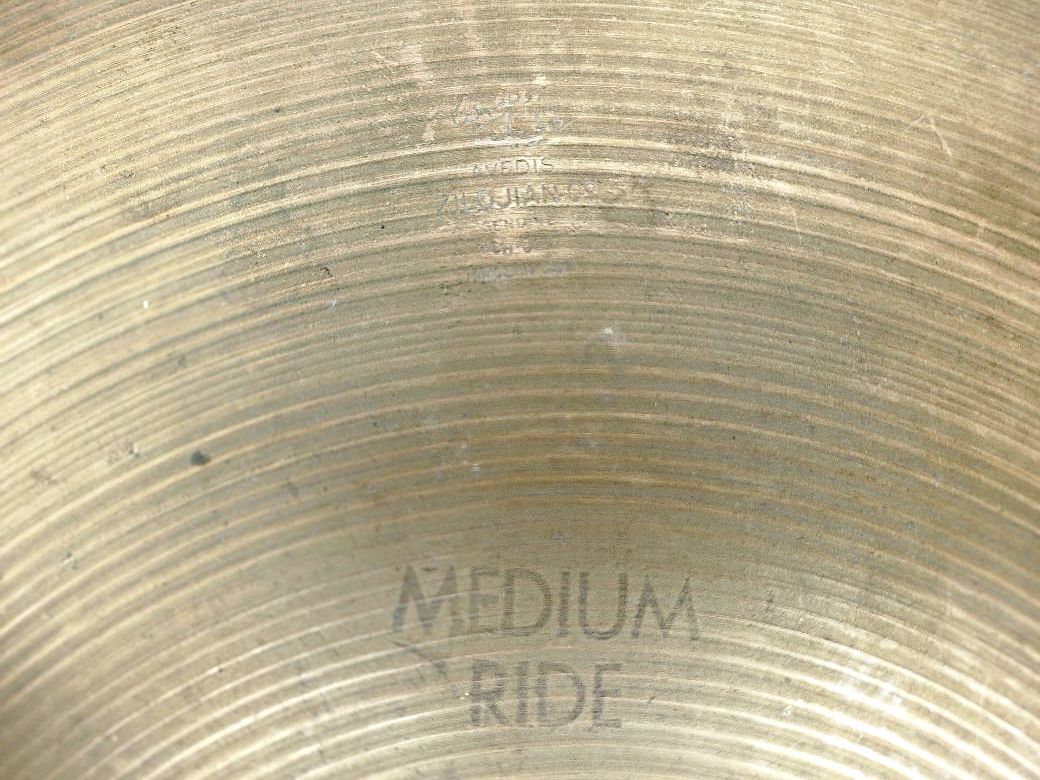 ZILDJIAN A 20" Medium Ride 1970s.