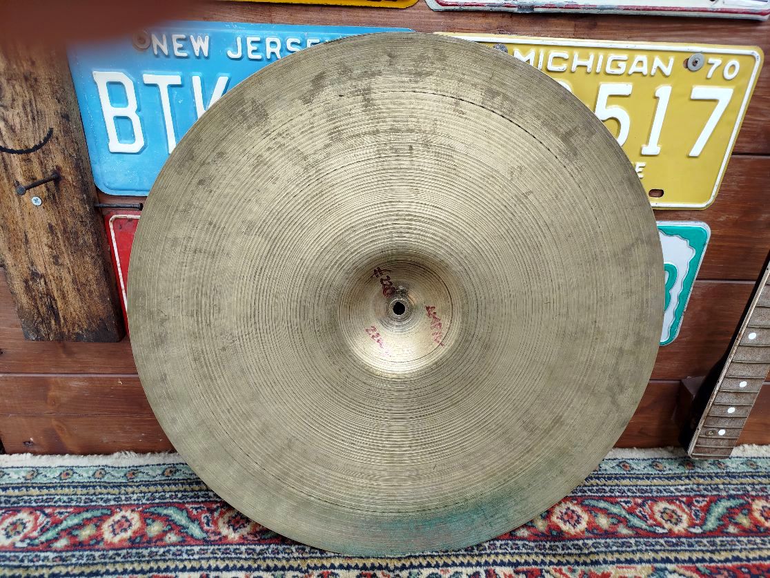 ZILDJIAN A 20" Medium Ride 1970s.