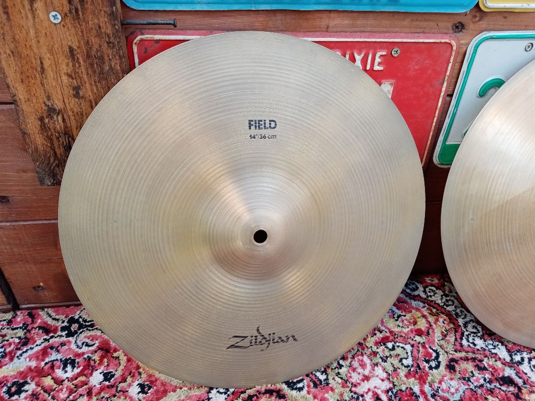 ZILDJIAN A 14” Quick Beat Hi Hat 1970s. (C24\6)