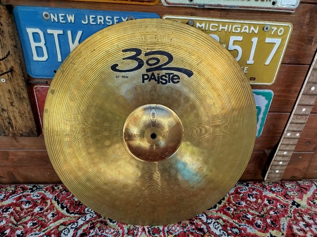 PAISTE 302 20” Ride, used.