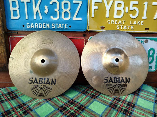 SABIAN AA 10" Hats, 1980's.