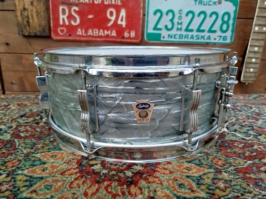 LUDWIG Jazz Festival Sky Blue Pearl 1960.